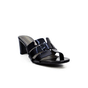 Mynaal Women's block heel sandal-413RJ191-Black