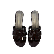 Mynaal Women's block heel sandal-413RJ191-Bronze