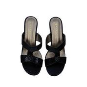 Mynaal Women's block heel sandal-314RJ19C-Black