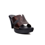 Mynaal Women's block heel sandal-914RJ40K-Bronze