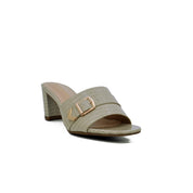 Mynaal Women's block heel sandal-413RJ192-Beige