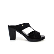 Mynaal Women's block heel sandal-RJL199-11B-Black