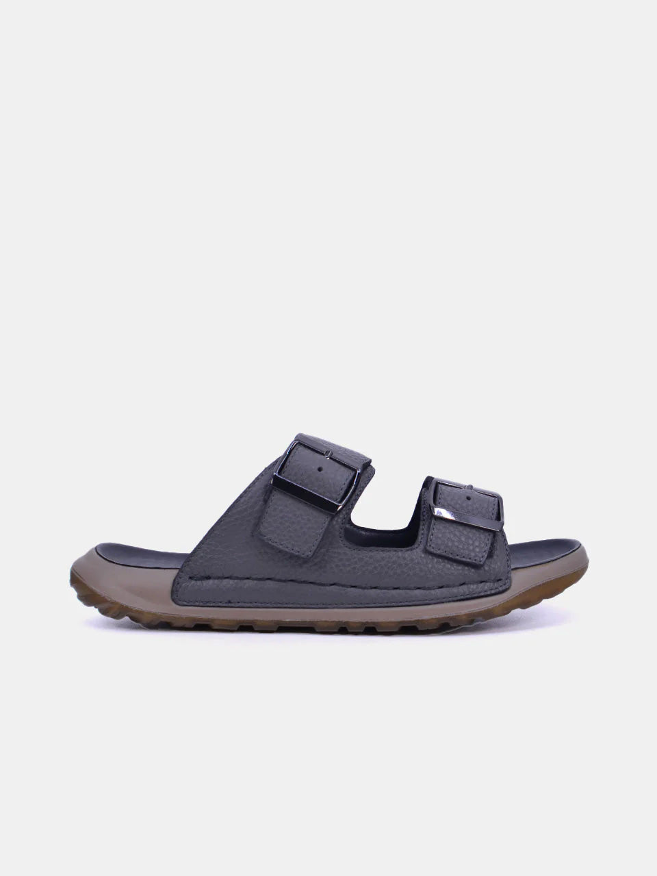 Mynaal Men's flat sandal -  23218-2  - Gray