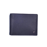 Men's textured leather bifold wallet - 308